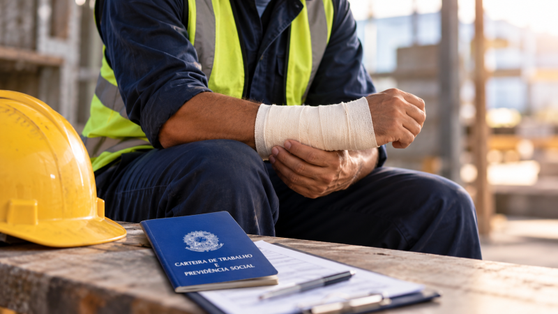 Acidente de trabalho deixou sequelas: quais direitos podem existir?